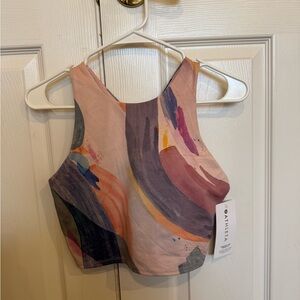 Athleta Women's Built in Bra Crop Top